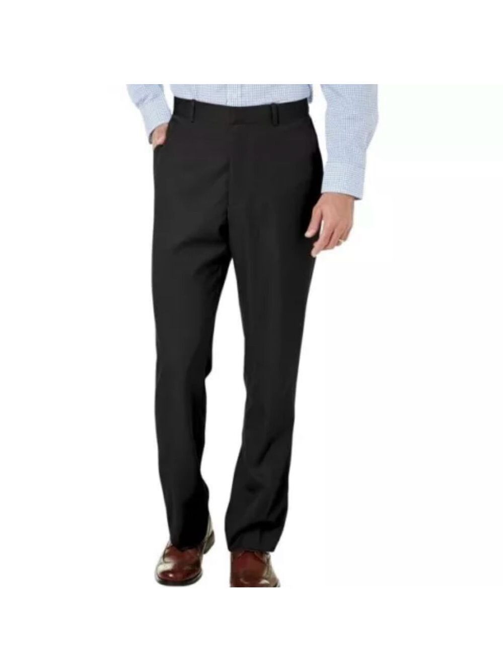 Perry Ellis Men’s Modern Fit Flex Stretch Black Suit Dress Pants - NWT